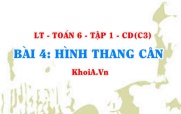 Cách nhận biết hình thang cân, công thức tính chu vi diện tích...